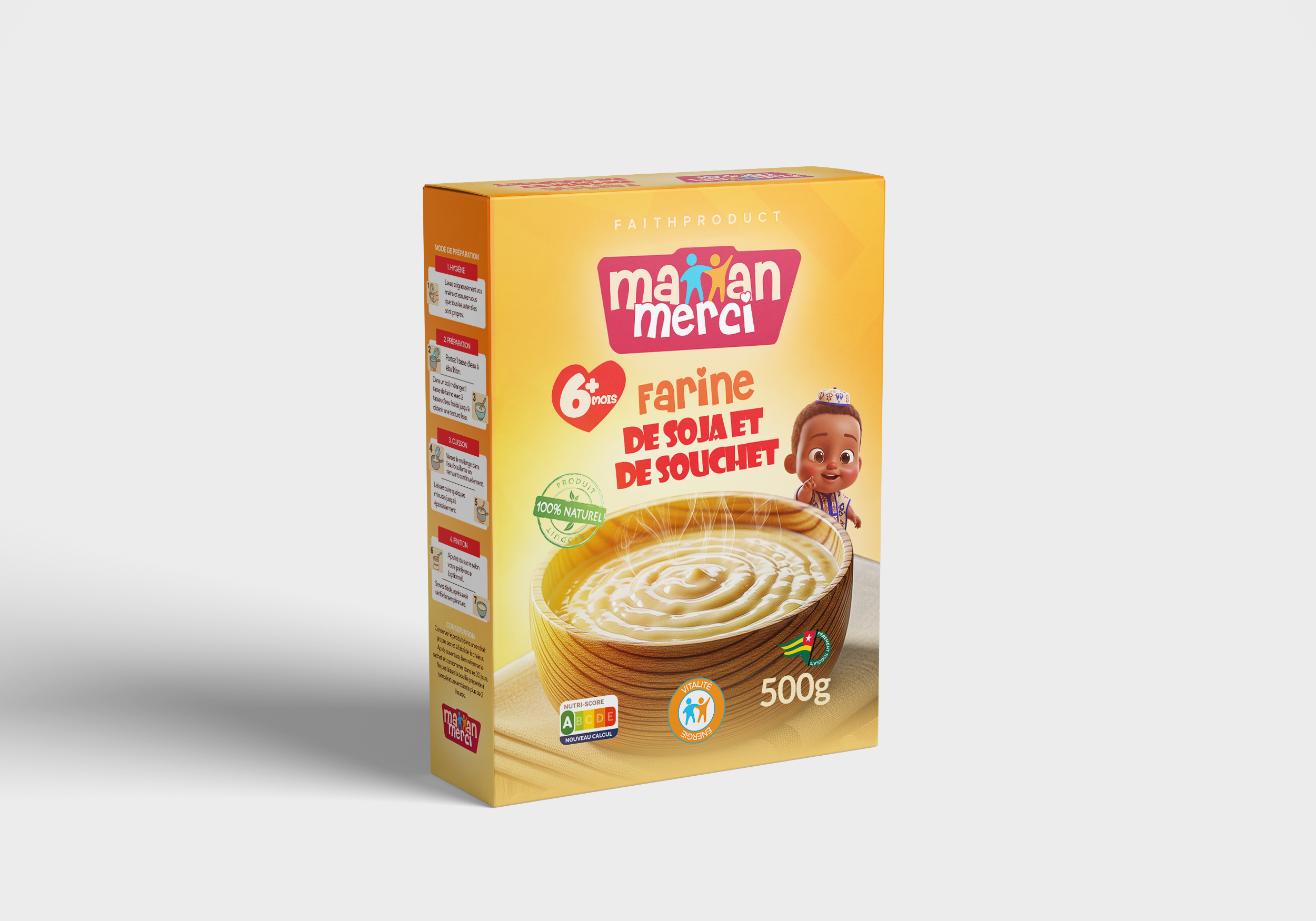 Mockup logiciel ou box branding Maman Merci.